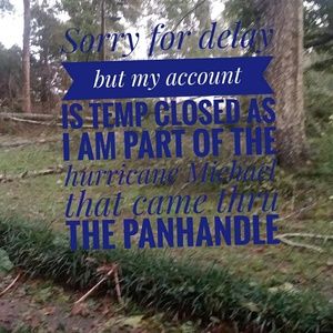 Hurricane Account Temp Closed
